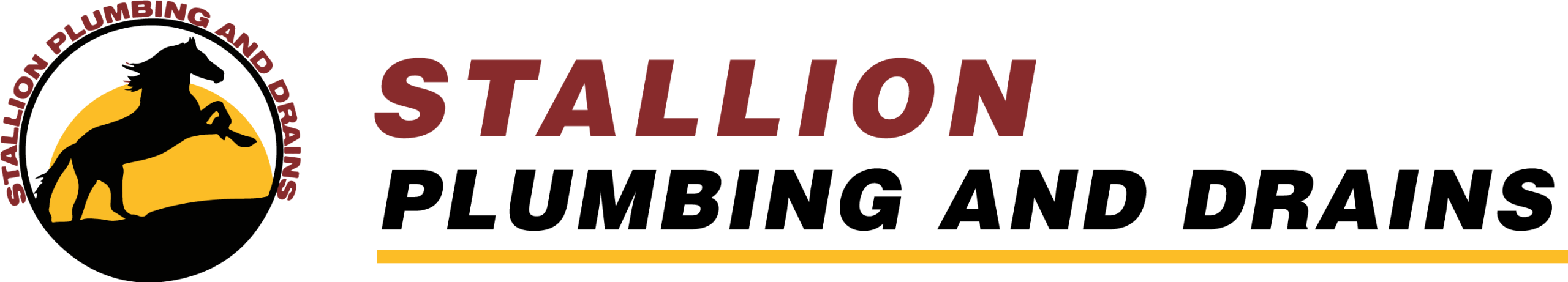 Stallion Plumbing and Drains Logo